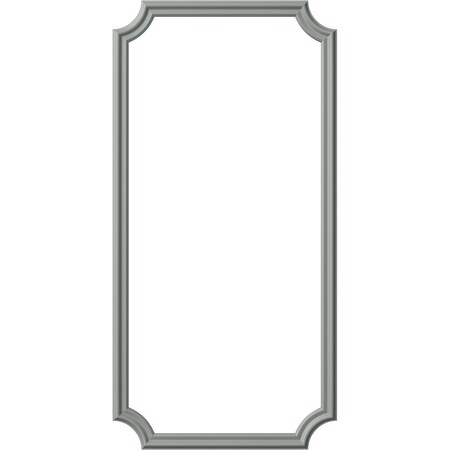 Ekena Millwork 24-in. W x 48-in. H Seville Panel Moulding Kit Single Panel PMLKSE24X48A